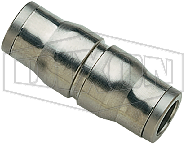 Nickel-Plated Brass Legris Push-In Equal Union